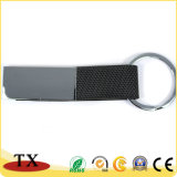 Hot-Sales PU Leather Key Chain Metal Keyring for Promotion