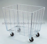Movable Wire Display Container & Wire Mesh Rack