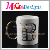 Eco-Friendly Material Ceramic Mugs with Letter Printing Cup