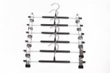 High Quality Cheap Trouser Black Wire Hanger for Display