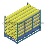 Textile Industrial Warehouse Stacking Storage Fabric Rolls Rack