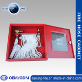 Rubber Fire Hose with Cabinet and Rack