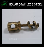 Golden Stainless Steel Handrail Fittings, Bar Holder