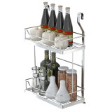 Wall Mounted Wire Metal Kitchen Spice Rack