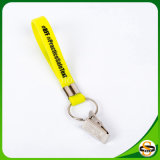 Cheap Custom Silicone Key Ring Carabiner Silicone Keychain for World Cup