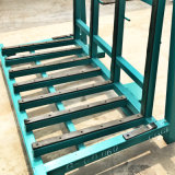 Metal Material L Shape Transportation Glass Rack with Rubber Mat