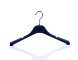 High-Grade Wide Shoulder Rubber Coated Plastic Hanger for Sale