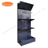 High Quanlity Metal Perforated Display Shelf Exhibition Rack for Hardware Store