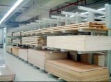 Long Conduits Storage Shelf Cantilever Rack