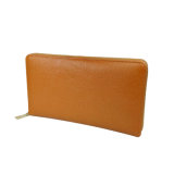 Genuine Leather Passport Cover Cowhide Bill Travel Wallet