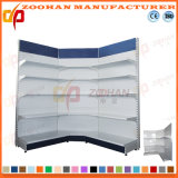 Manufactured Customized Steel Supermarket Retail Wall Corner Shelf (Zhs598)