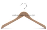 Customed Logo Luxury Natural Wooden Hanger for Clothes (YLLT6606)