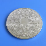 Silver Engraved Logo Anniversary Cup Coaster