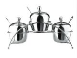 Iron Kitchen Ware Wire Rack with Three Hole