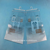 High Quality Printed PE Plastic Bags Hanger Zipper for Garment