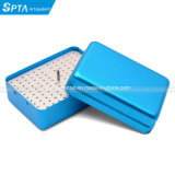 120 Holes Dental Burs Holder Stand Disinfection Box Endo Accessories Dental Endo Files Case