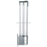 Transparent Silver Plastic Cup Holder Dispenser Bh-18