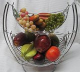 Modern Wire Fruit Basket Rack