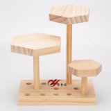 3 Removable Wooden Jewellery Display Stand