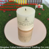 4mm Round Brown Bevel Glass Candle Holder