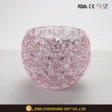 Crystal Texture Glass Candle Holder