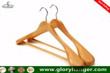 Luxury Hotel Wooden Coat Clothes Hanger for Garment Suit Clothing Display