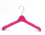 Top Design Colorful Plastic Clothes Hanger for Coat