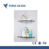 6/8/10/12mm Flat Tempered Acid Etched Reflective Glass Shelf