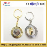 Wholesale Promotional Gift Cheap Fashion Custom Metal Rotate Keychain