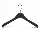 Garment Use Gold Plastic Clothes Hanger Black for Display