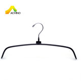 Achino Black Vinyl Coated Non Slip Single Wire Coat Hanger for Store Display