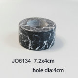 Cylinder High Quality Marble Stone Candle Holder for Tealight