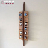 Customized Counter Top Wooden Wall Mounted Watch Display Rack