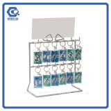 Counter Type Metal Wire Hanging Greeting Card Display Rack