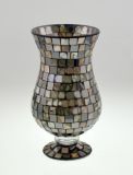 New Design Glass Mosaic Candle Holder for Holiday