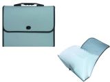 Customized Expanding File with Cloth Edge & Handle / Document Bag (E1125)