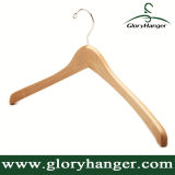 Lotus Wood Curved Contour Suit Hanger for Display