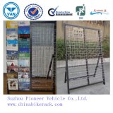 2016 High Quality Metal Wire Folding/Stacking Newspaper Rack