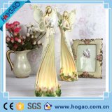 New Design Tabletop Resin Angel Candle Holder for Home Decor