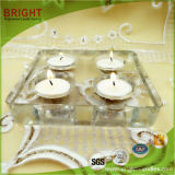 4 PCS Glass Candle Holders for Tealight Candles