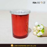 Electroplating Glass Candle Holder / Glass Candle Cup