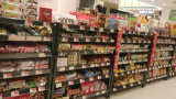 OEM Modern Supermarket Store Snacks Display Rack Shelf