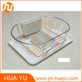 Plastic Tray Chrome Plated Wire Dish Rack
