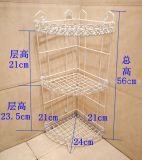 3 Layer Bathroom Rack/Eco-Friendly Fashionable Corner Shower Caddy