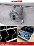 New Design OEM Service Wall Mounted Kitchen Stainless Steel Hanging Pot Lid Holder