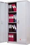 2 Door School Library Furniture, Shelves Adjustable Library Equipment, Glass Doors 5 Layers Library Shelf for Book