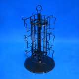 Counter Standing Steel Wire Spinning Postcards Rack Retail Display (PHY1011)
