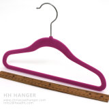 Hh Colorful Heart Velvet Clothes Hanger, Velvet Hanger for Coats Garment