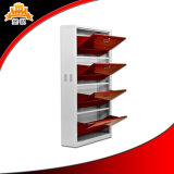 Colored Modern 4 Door Layer Shoes Cabinet