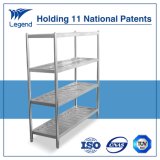 Hot Selling Stainless Steel Storage Shelving Unit with Punched Hole